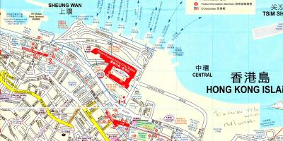 נמל הונג קונג מפה