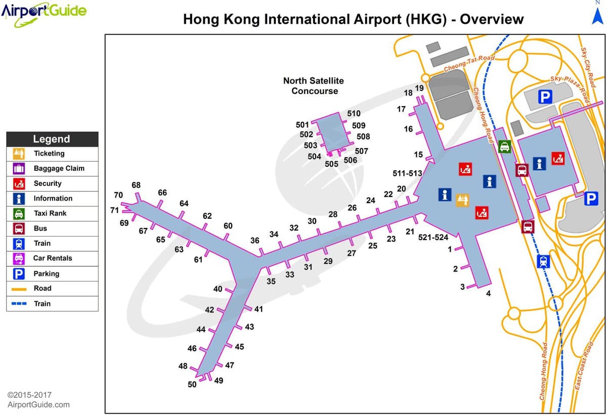 hkg מפה