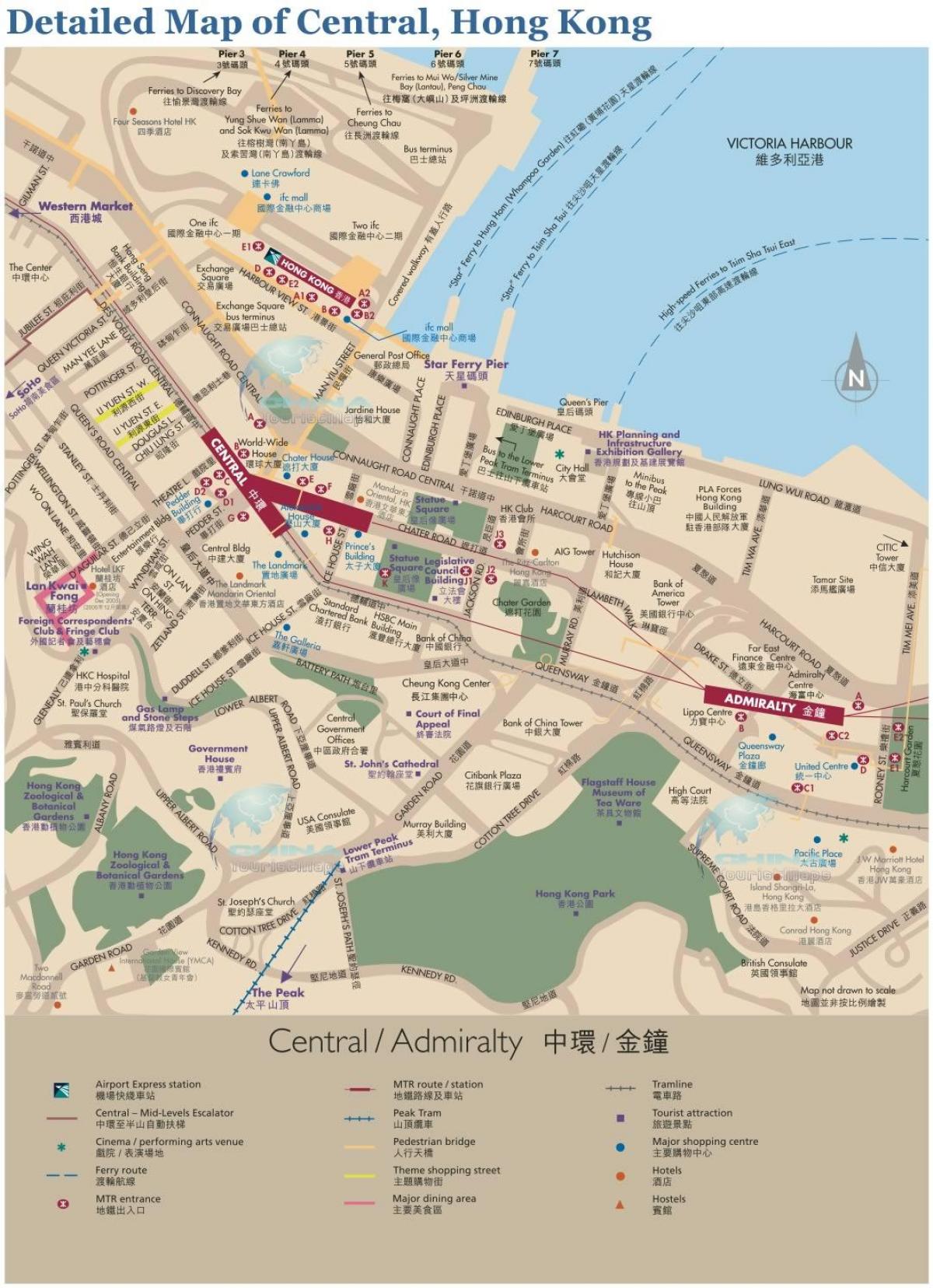 הונג קונג במרכז המפה
