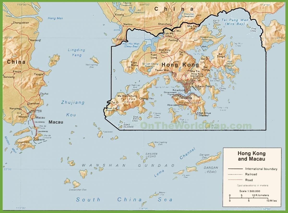 המפה הפוליטית של הונג קונג