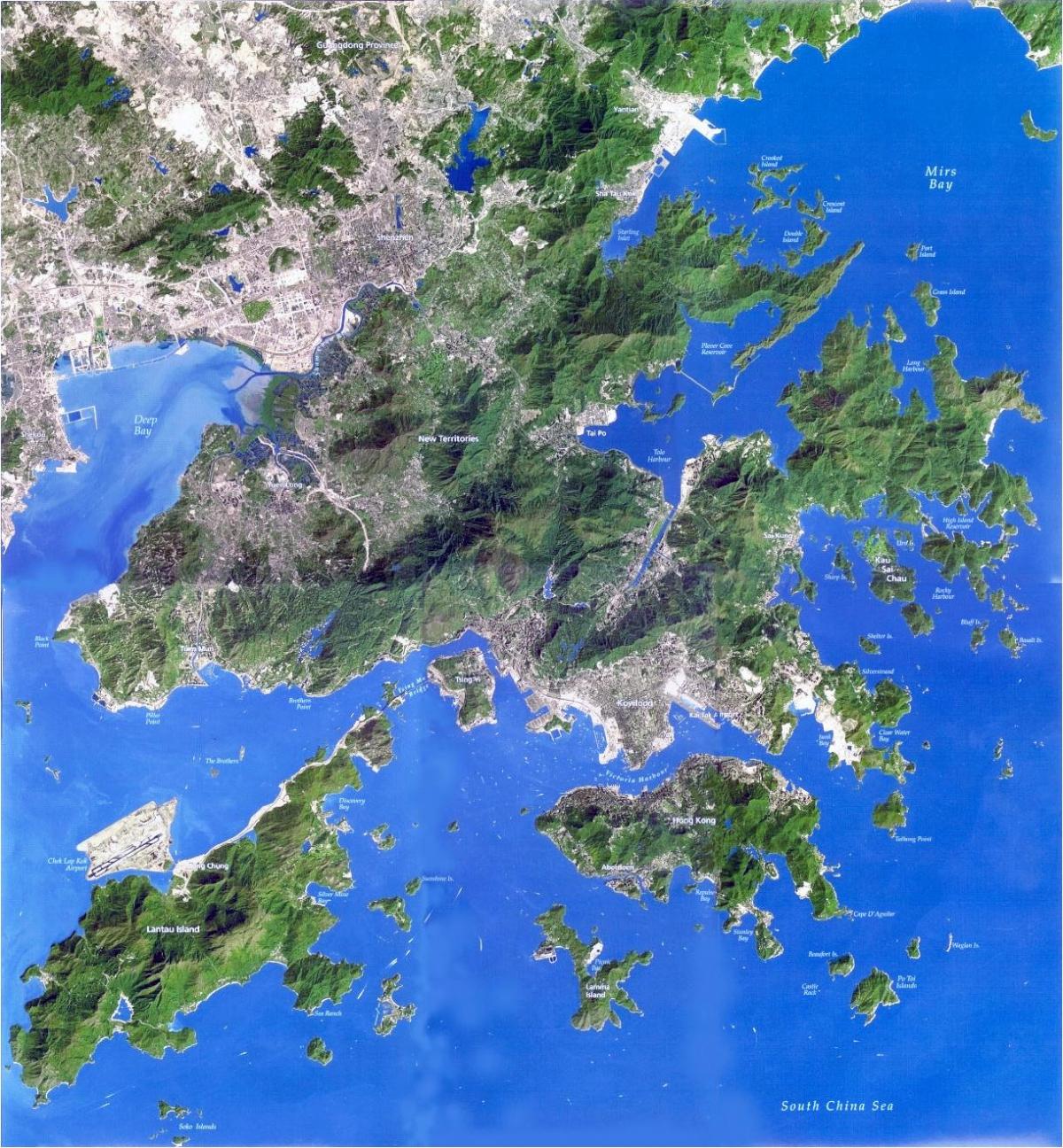 מפת לווין הונג קונג